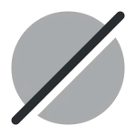 Slash SVG Icon